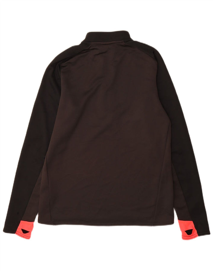 Ανδρική φόρμα πουλόβερ με φερμουάρ UMBRO Top Small Grey Colourblock