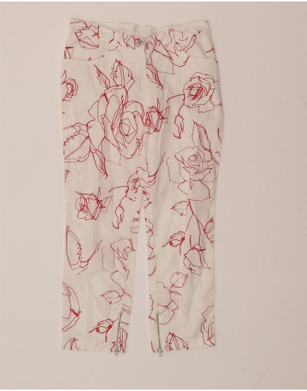 MARIELLA BURANI Παντελόνι για κορίτσια casual 11-12 ετών 2XL W26 L22 Λευκό