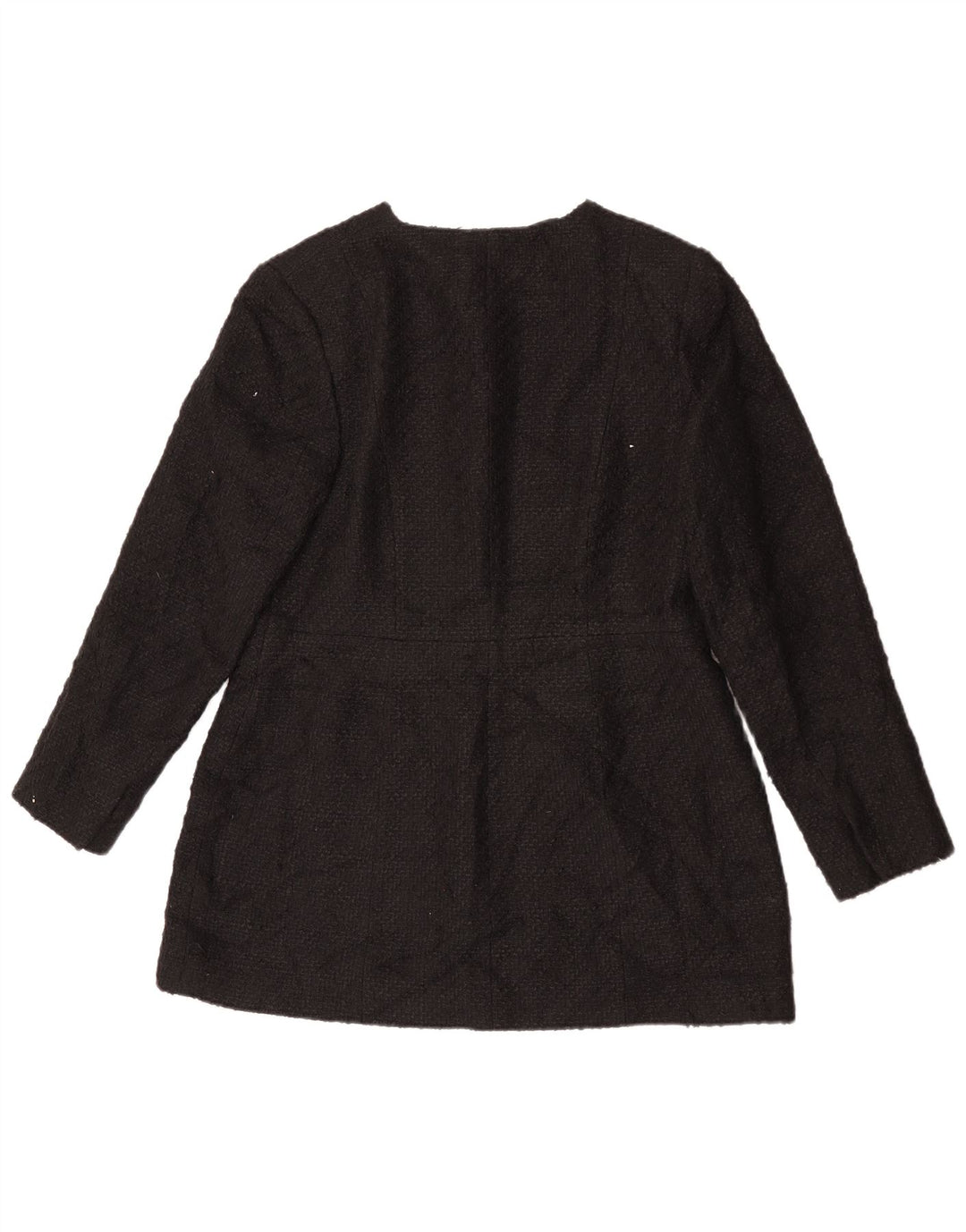 Zara Γυναικείο σακάκι blazer 4 κουμπιών UK 18 XL μαύρο