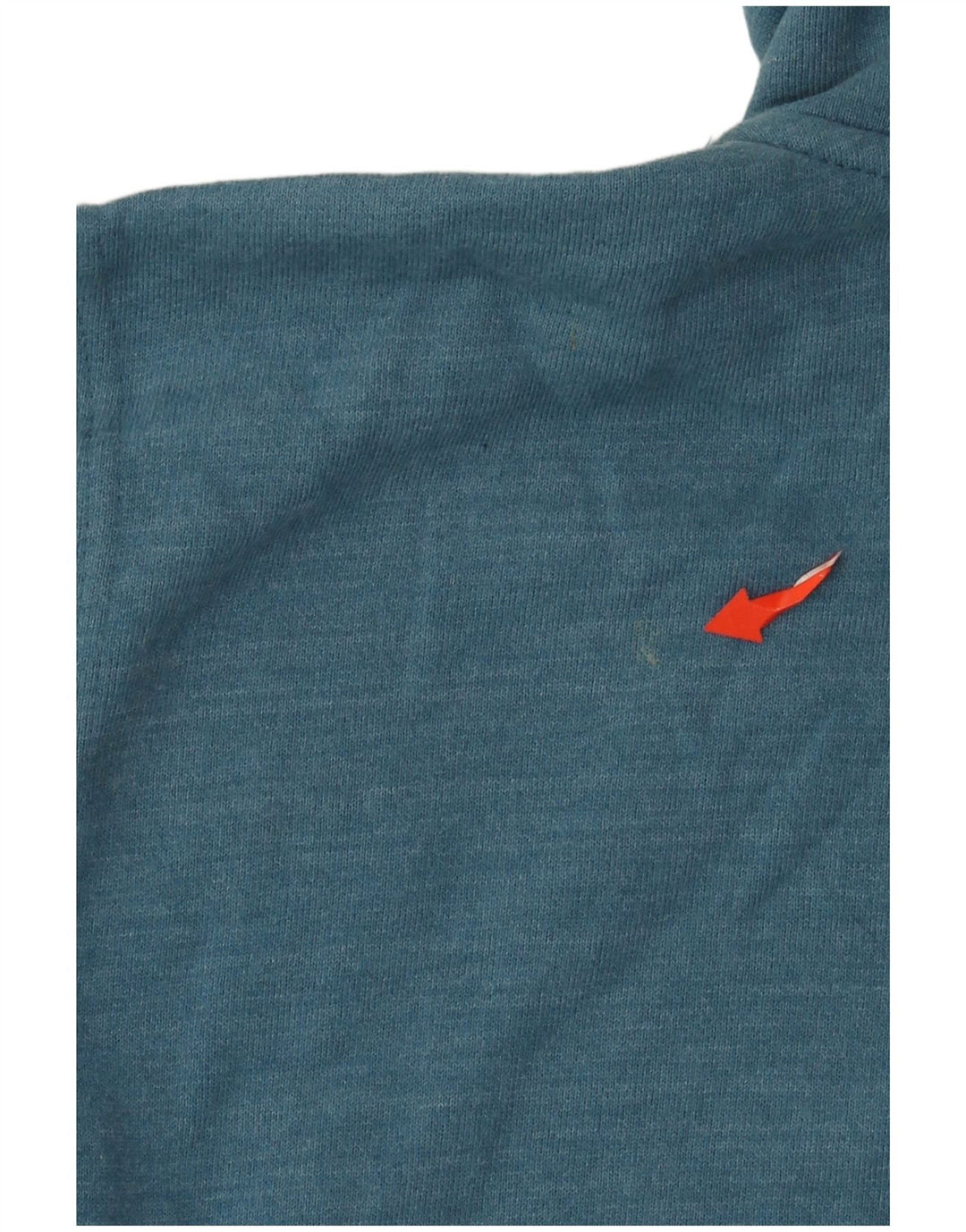 CREW CLOTHING Ανδρικό φούτερ με φερμουάρ Jumper μεγάλο μπλε βαμβακερό