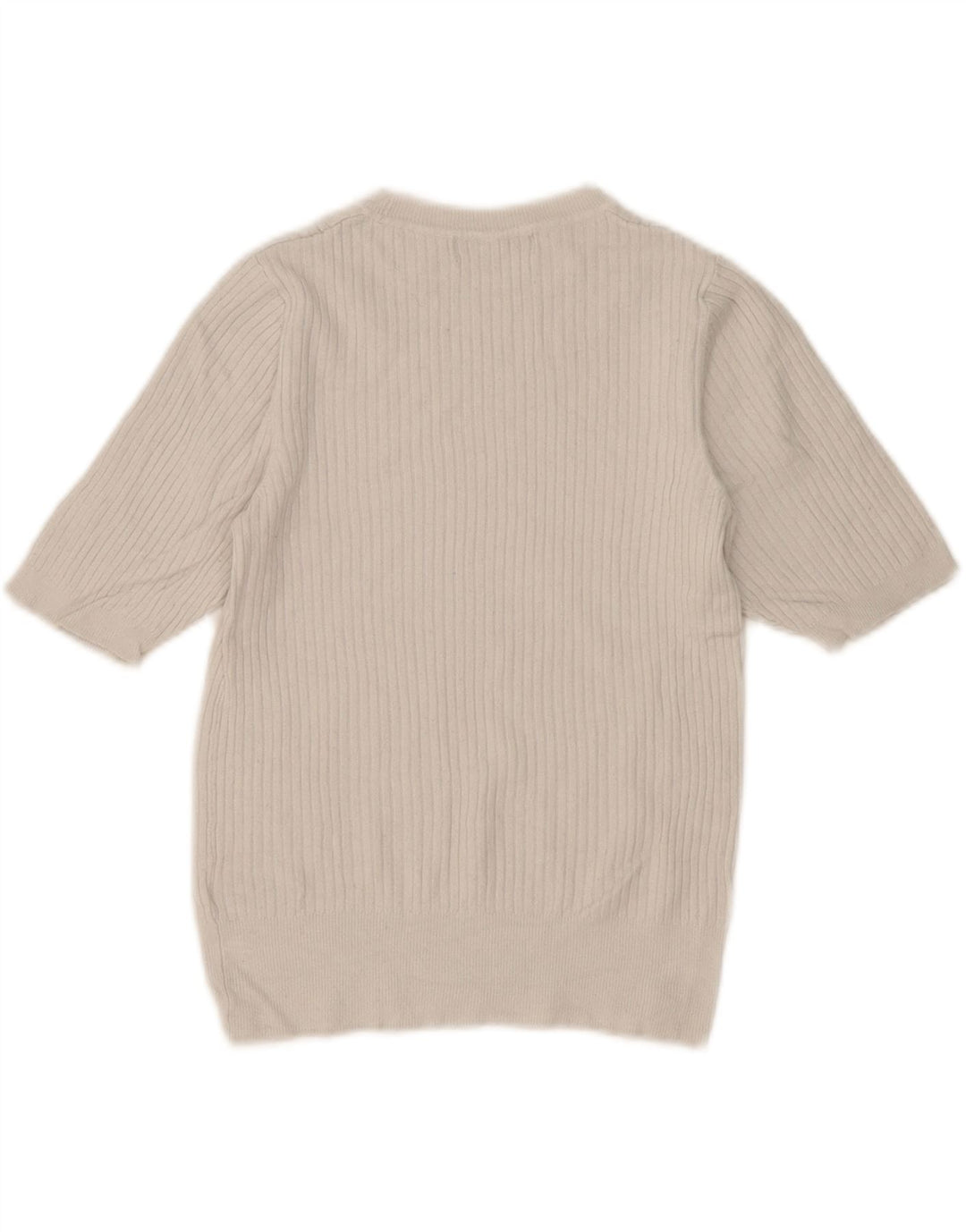 Marks & Spencer Γυναικείο πουλόβερ με λαιμόκαυστο UK 8 Small White