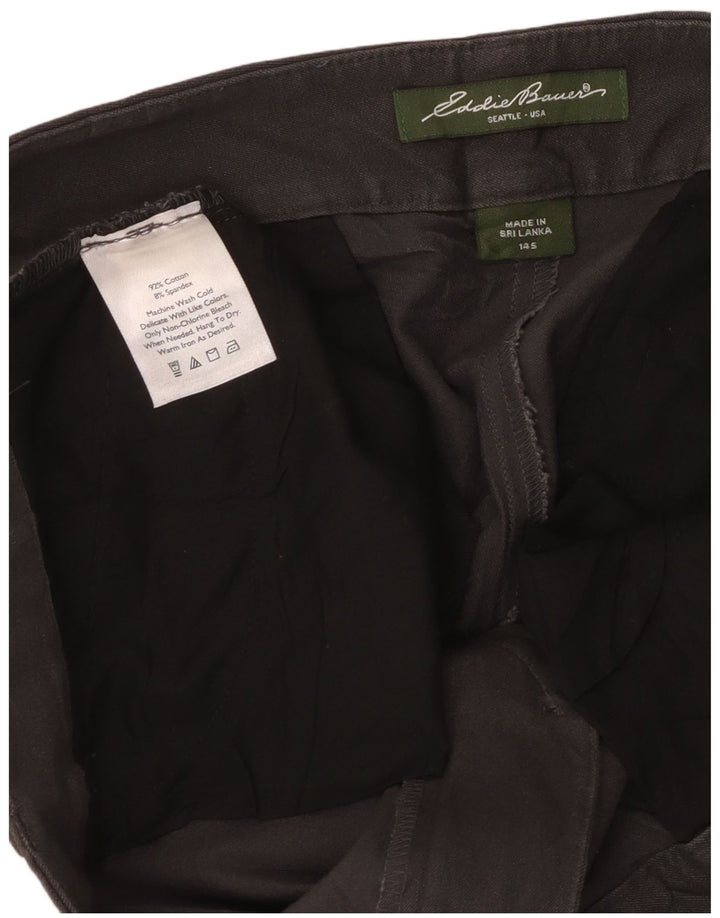 EDDIE BAUER Γυναικείο Mercer Fit Casual Παντελόνι US 14 XL W38 L31 Γκρι