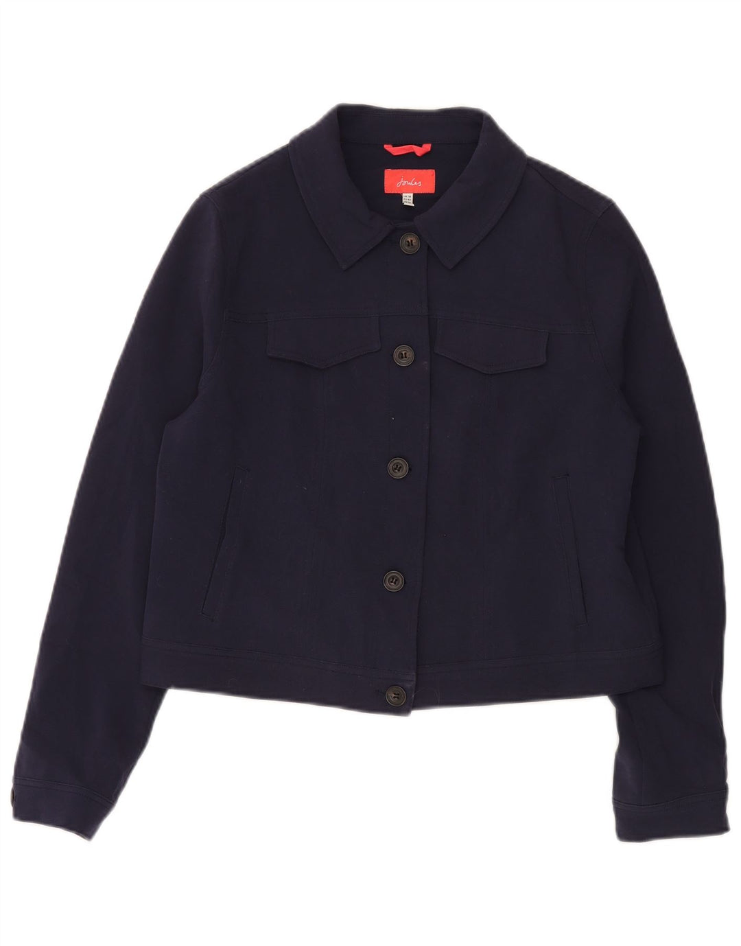 Joules Γυναικείο Crop Bomber Jacket UK 14 Large Navy Blue Polyester