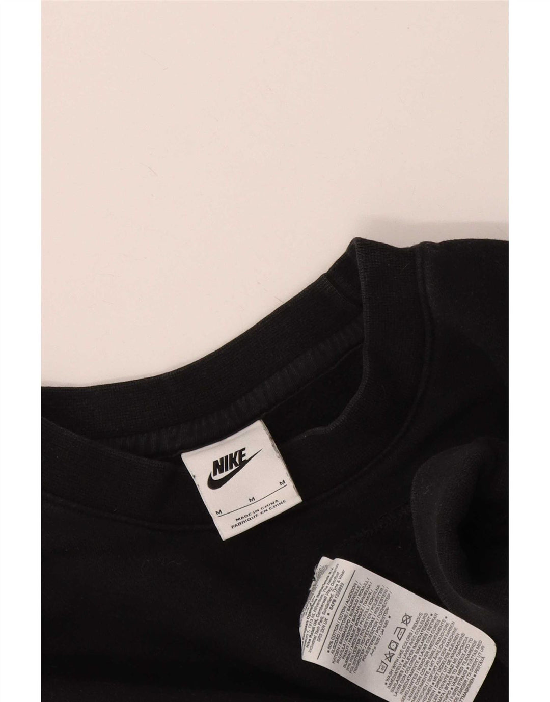 Ανδρικό φούτερ Nike Jumper, μεσαίο μαύρο βαμβακερό