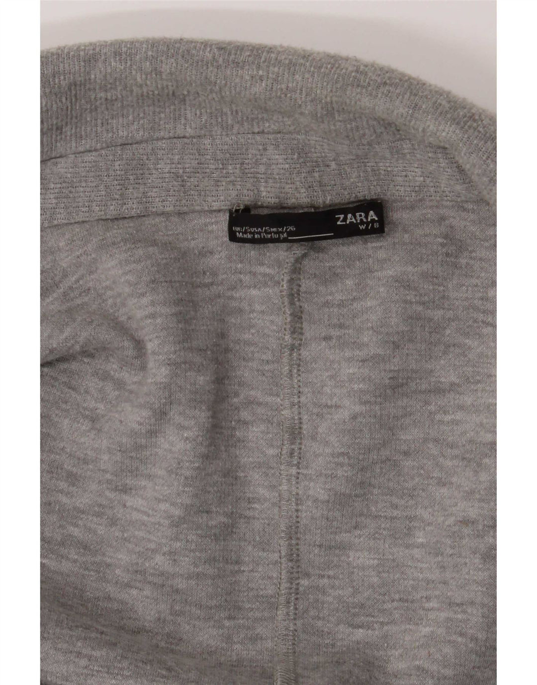 Zara Γυναικείο Ανοιχτό Πανωφόρι UK 10 Small Grey