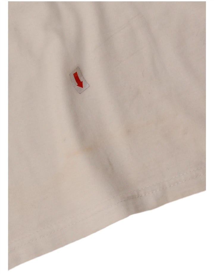 BILLABONG Mens T-Shirt Top 2XL White Cotton