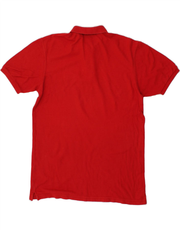 FILA Mens Polo Shirt Medium Red Cotton Vintage Fila and Second-Hand Fila from Messina Hembry 