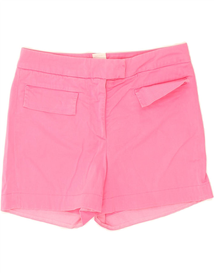 DONDUP Womens Casual Shorts IT 42 Medium W29  Pink Cotton | Vintage Dondup | Thrift | Second-Hand Dondup | Used Clothing | Messina Hembry 
