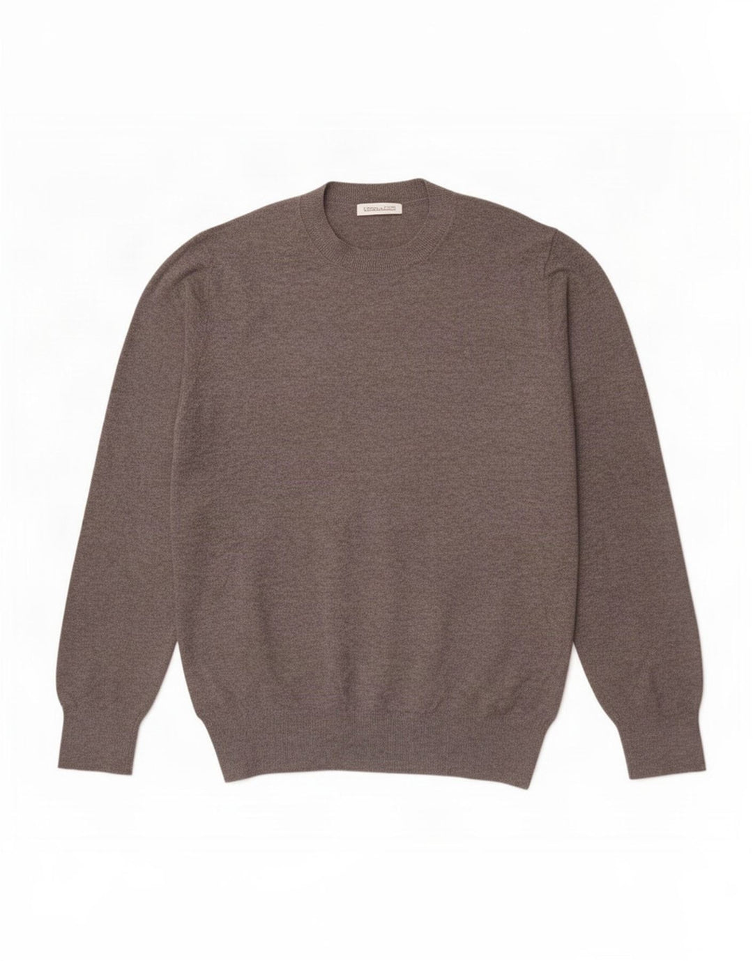 Ανδρικό πουλόβερ Zara Crew Neck Jumper Μεσαίο Γκρι Ακρυλικό