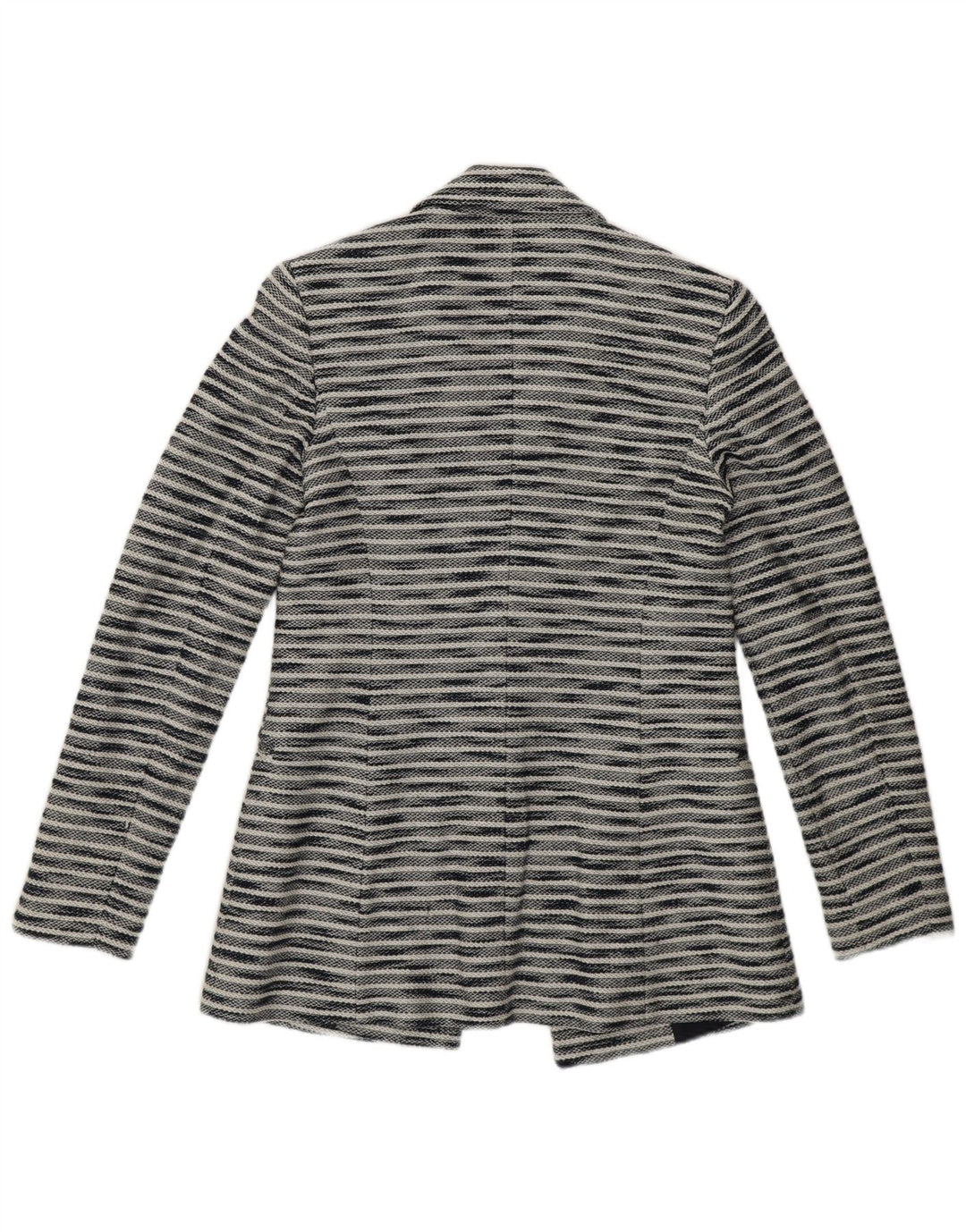 Massimo Dutti Γυναικείο μπουφάν μπλέιζερ EU 34 2XS Navy Blue Flecked Cotton