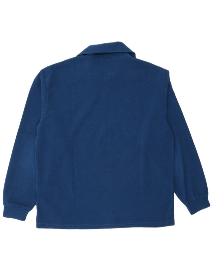 Invicta Ανδρικό φερμουάρ Fleece Jumper Μεγάλο Μπλε Πολυεστέρας