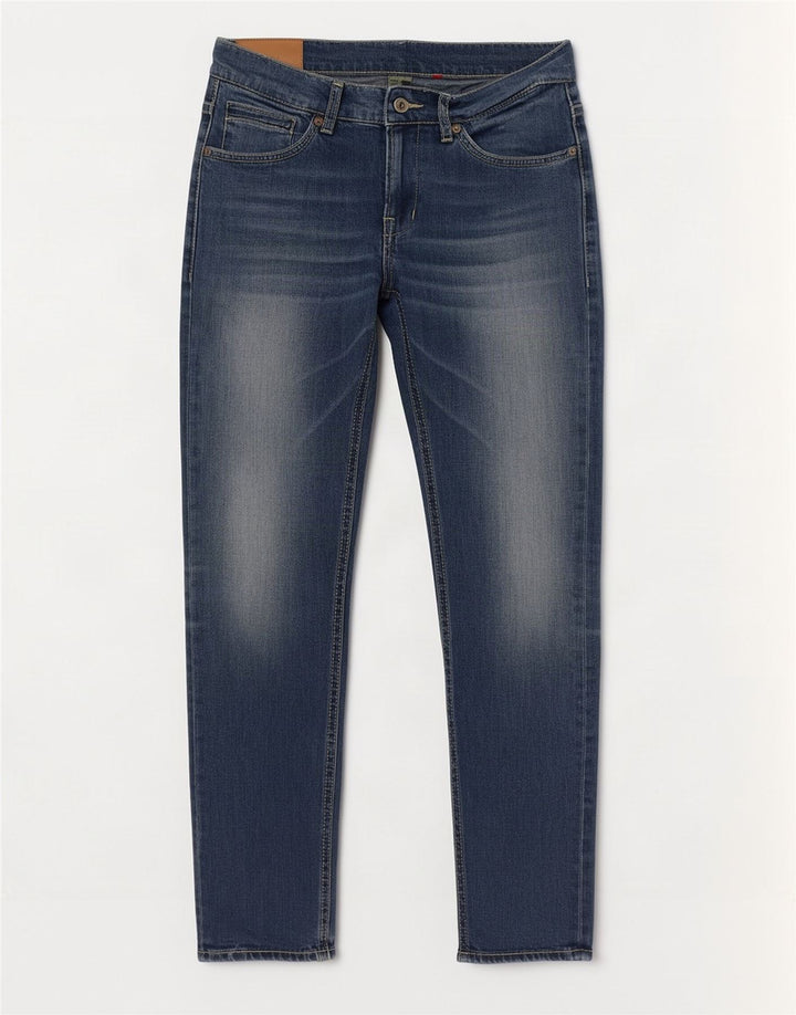 Dondup Γυναικείο Slim Jeans W33 L32 Μπλε βαμβακερό