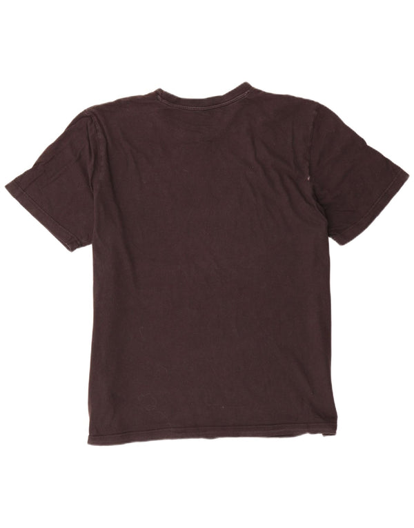 Adidas Ανδρικό τριών ριγέ γραφικό T-shirt Top XL μαύρο βαμβακερό
