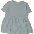 Zara Γυναικεία Μπλούζα Τοπ UK 12 Medium Blue Cotton