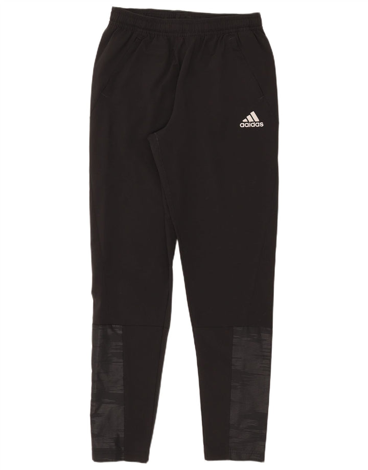 Παντελόνι αθλητικής φόρμας Adidas Boys 15-16 ετών Μαύρο Πολυεστέρα