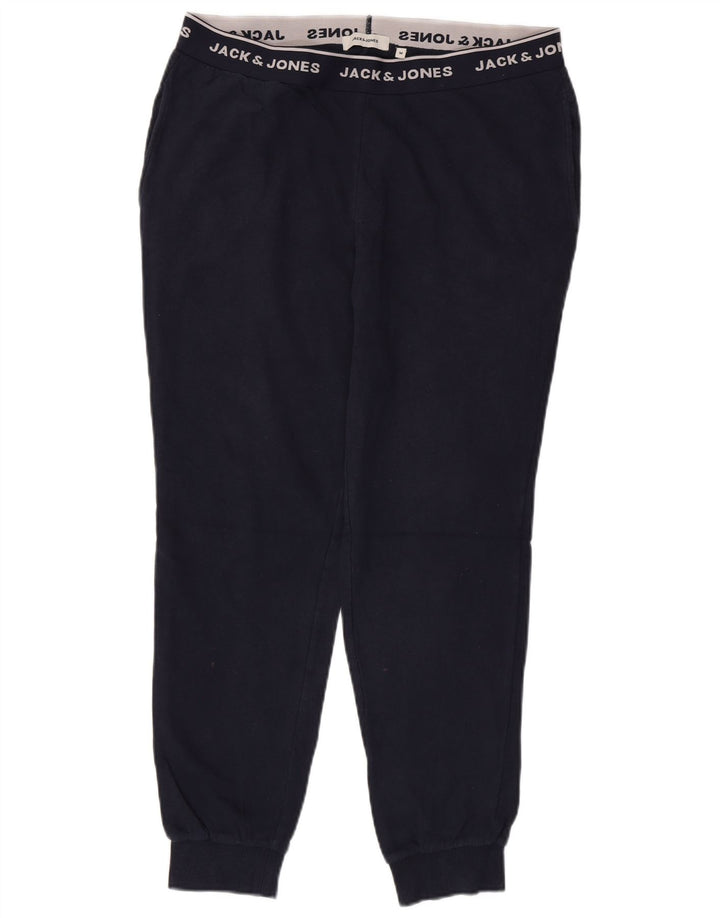 JACK & JONES Ανδρική φόρμα γυμναστικής γραφική παντελόνι Joggers Medium Navy Blue