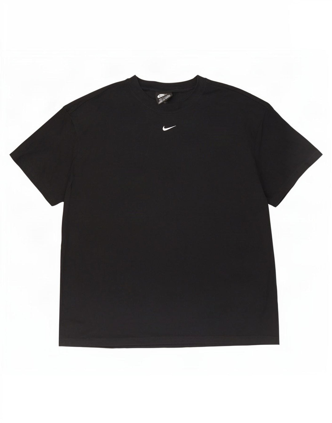 Ανδρικό μπλουζάκι Nike, μεσαίο μαύρο βαμβακερό