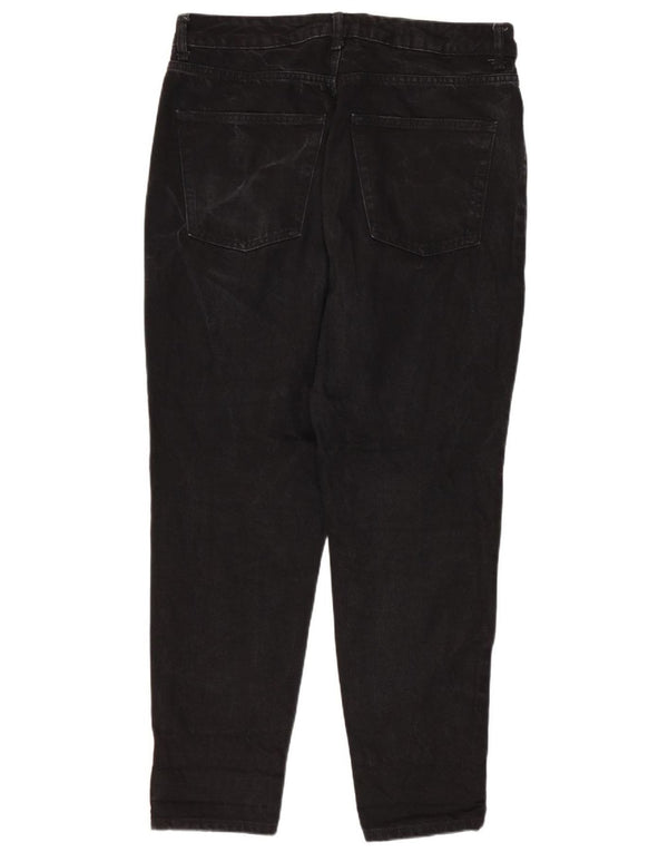 Topshop Womens Mom Tapered Jeans W32 L26 Black Cotton