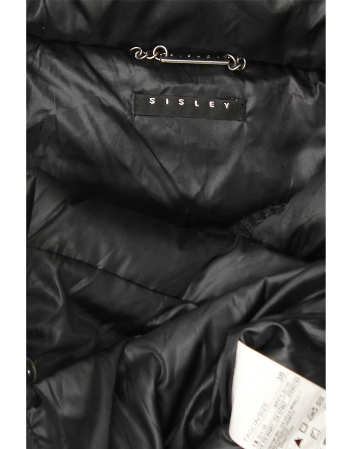 Sisley Γυναικείο μπουφάν με επένδυση IT 38 XS Navy Blue Polyester