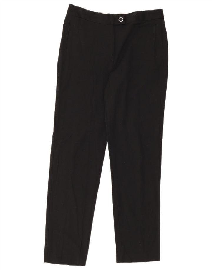 Marks & Spencer Γυναικείο ίσιο παντελόνι UK 12 Medium W32 L32 Μαύρο