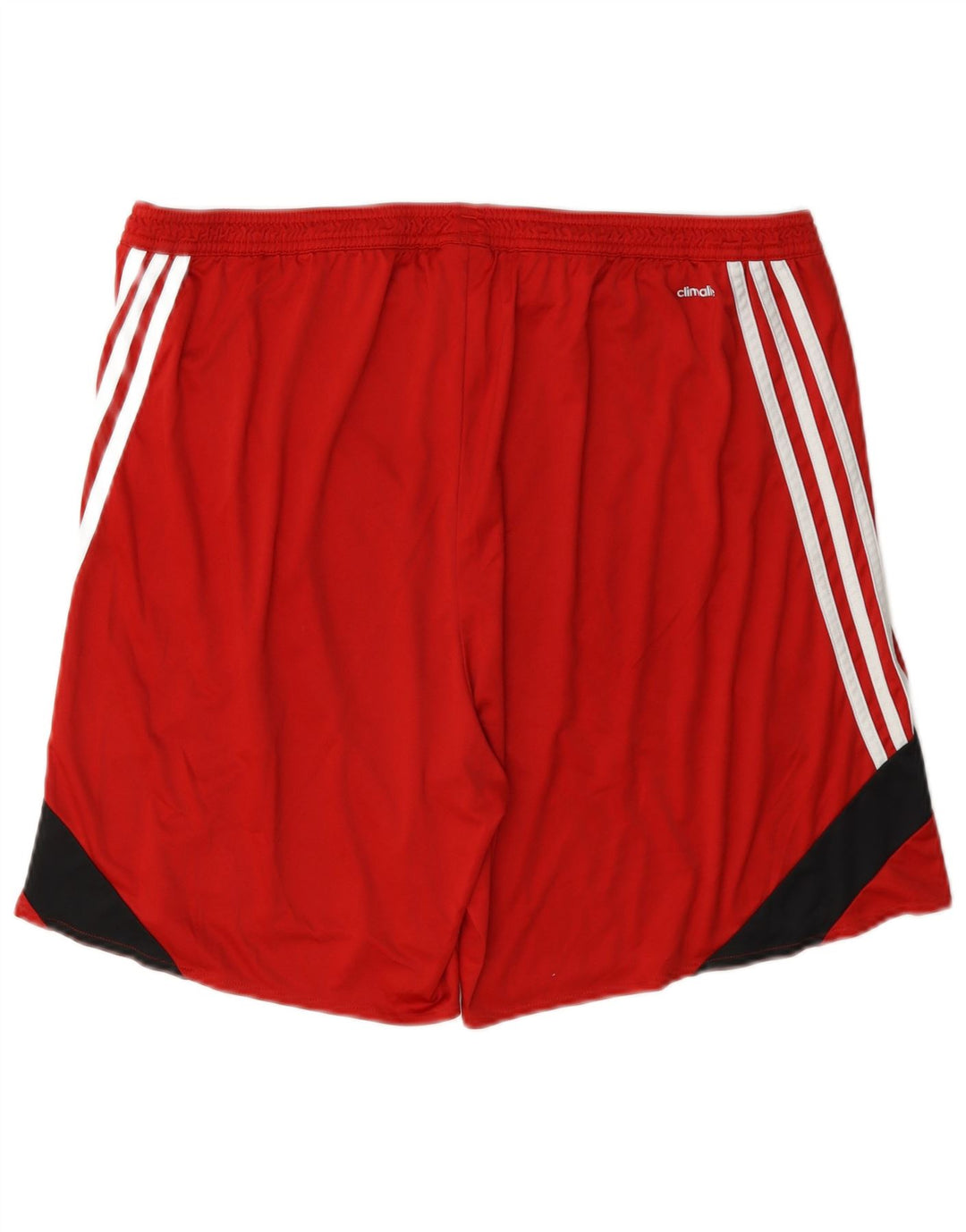 Ανδρικό αθλητικό σορτς Adidas Climalite 2XL Red Colourblock Πολυεστέρας
