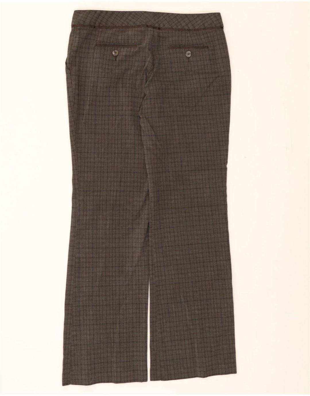 MOSSIMO Womens Bootcut Suit Trousers US 8 Medium W32 L32 Grey Check Vintage Mossimo and Second-Hand Mossimo from Messina Hembry 