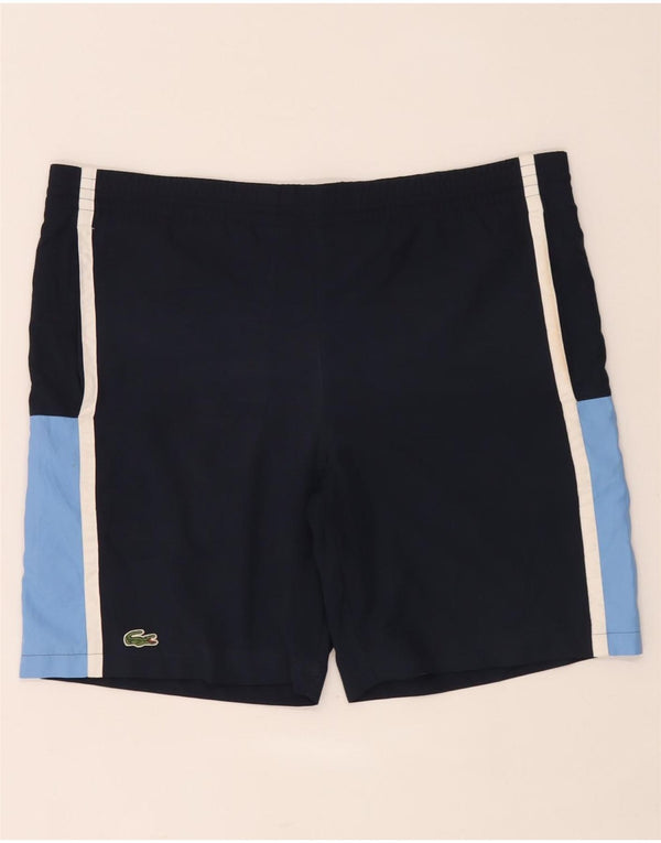 Ανδρικό αθλητικό σορτς Lacoste 2 XS Navy Blue Colorblock Πολυεστέρας