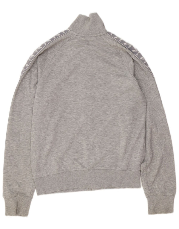 ADIDAS Γυναικεία φόρμα φόρμας μεγάλου μεγέθους, γραφικά, μπουφάν UK 6 XS γκρι βαμβακερό