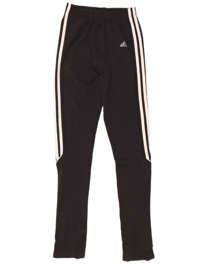Γυναικεία αθλητική φόρμα ADIDAS Climalite UK 10 Small Black Polyamide