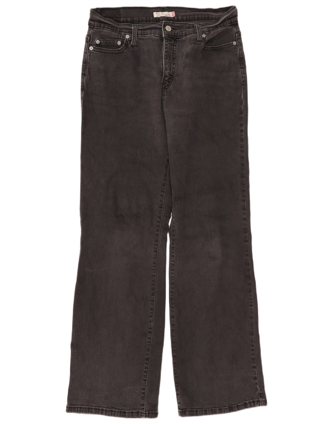 LEVI'S Womens 512 Bootcut Jeans US 12 Large W30 L30 Black