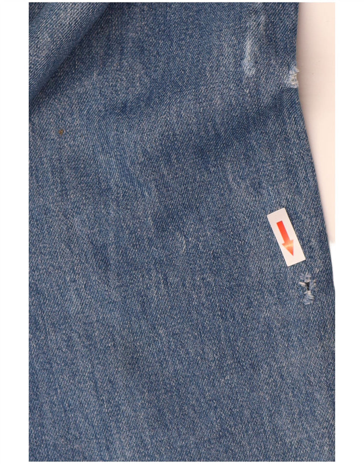 Levi's Mens 521 Straight Jeans W38 L34 Μπλε βαμβακερό