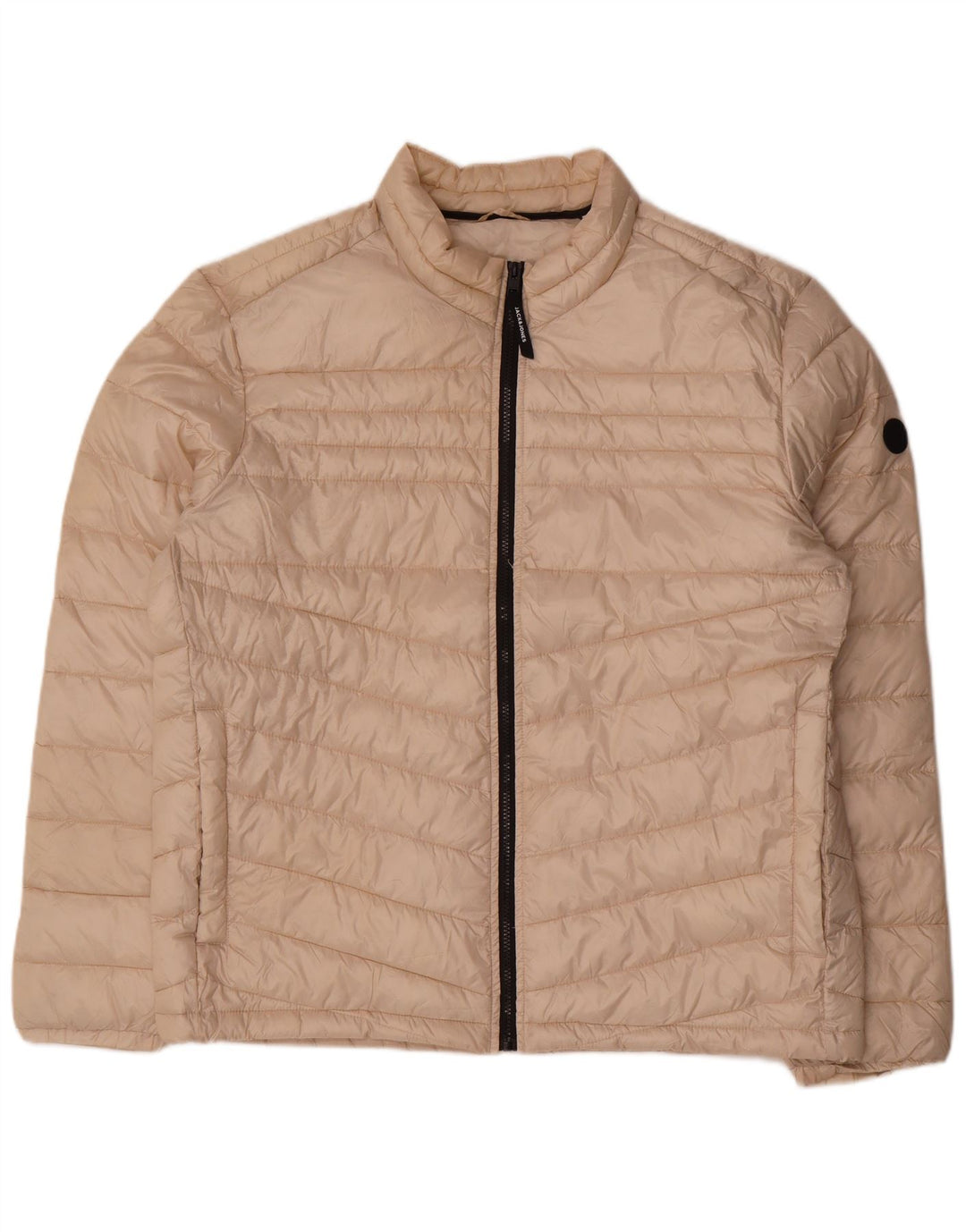Jack & Jones Ανδρικό μπουφάν με επένδυση UK 44 2XL Beige Polyester