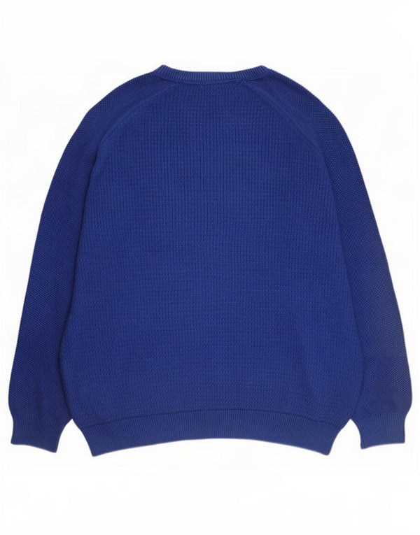 Marks & Spencer Ανδρικό πουλόβερ κανονικής εφαρμογής Boat Neck Jumper 2XL Navy Blue