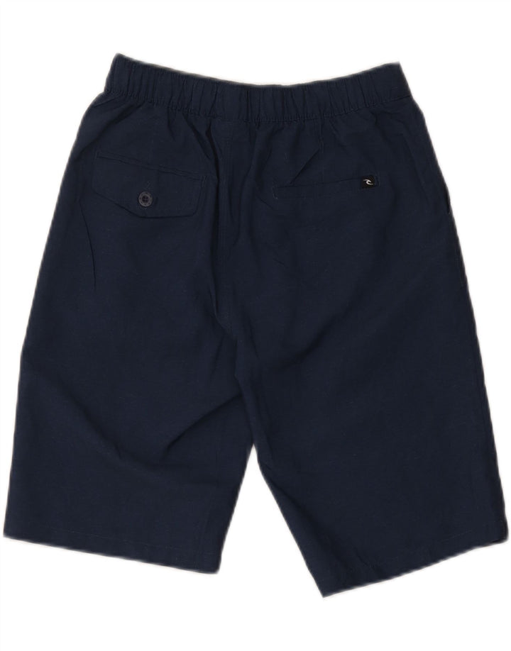 Rip Curl Boys Chino σορτς 13-14 ετών μεγάλο W28 Navy Blue Polyester