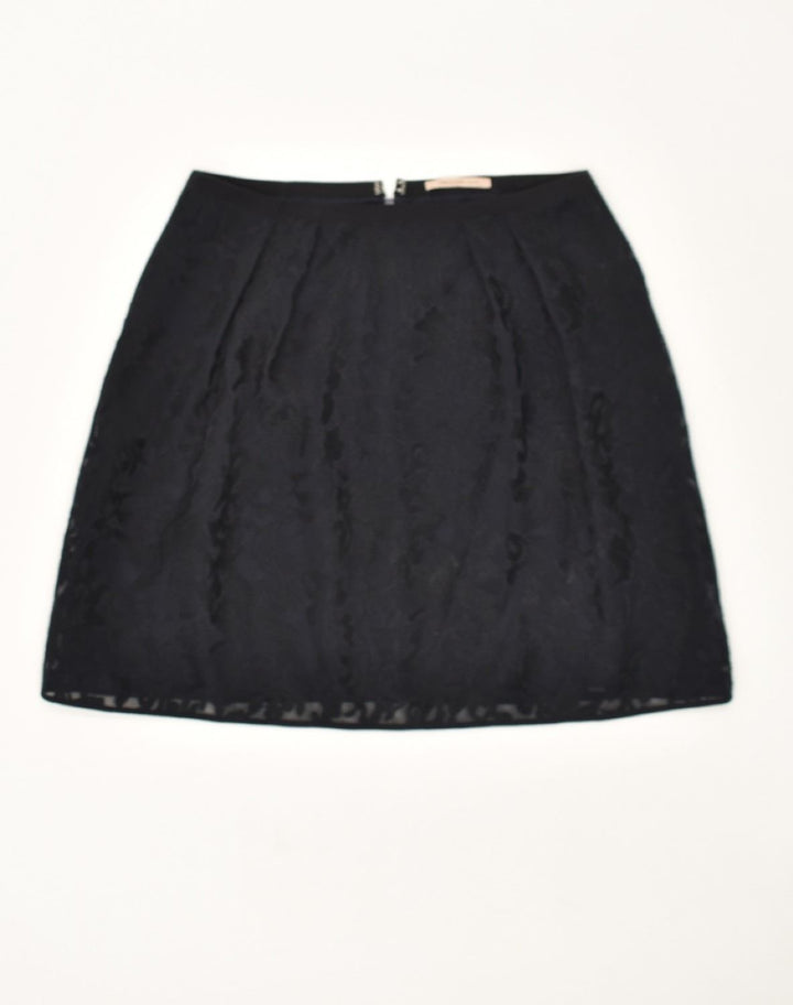 PENNY BLACK Womens Mini Skirt W28 Medium Black Floral | Vintage Penny Black | Thrift | Second-Hand Penny Black | Used Clothing | Messina Hembry 