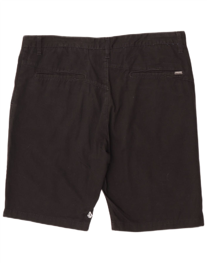 Ανδρικό σορτς Chino Volcom W38 XL μαύρο βαμβακερό