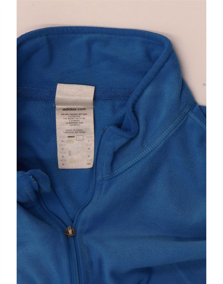 Adidas Γυναικεία φόρμα με φερμουάρ με λαιμόκοψη με μακρυμάνικο μεσαίο πολυεστέρα