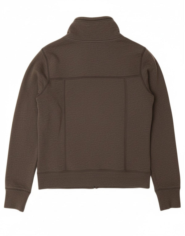 HOLLISTER Γυναικεία φόρμα Sherpa Top Jacket UK 16 μεγάλο γκρι βαμβακερό