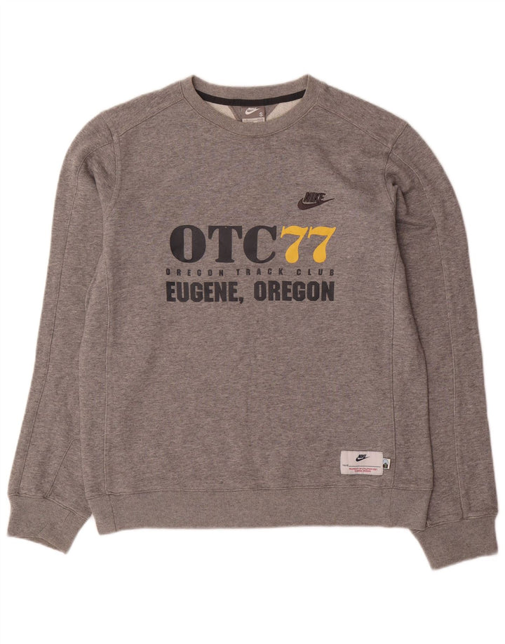 Ανδρικό γραφικό φούτερ NIKE Jumper UK 36/38 Small Grey