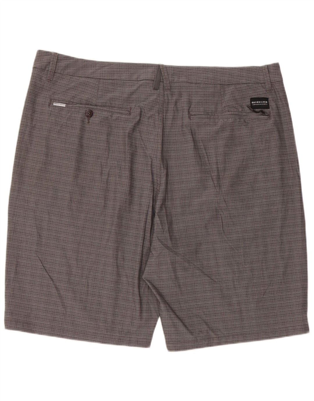 QUIKSILVER Ανδρικό σορτς Chino W40 XL Grey Check Polyamide