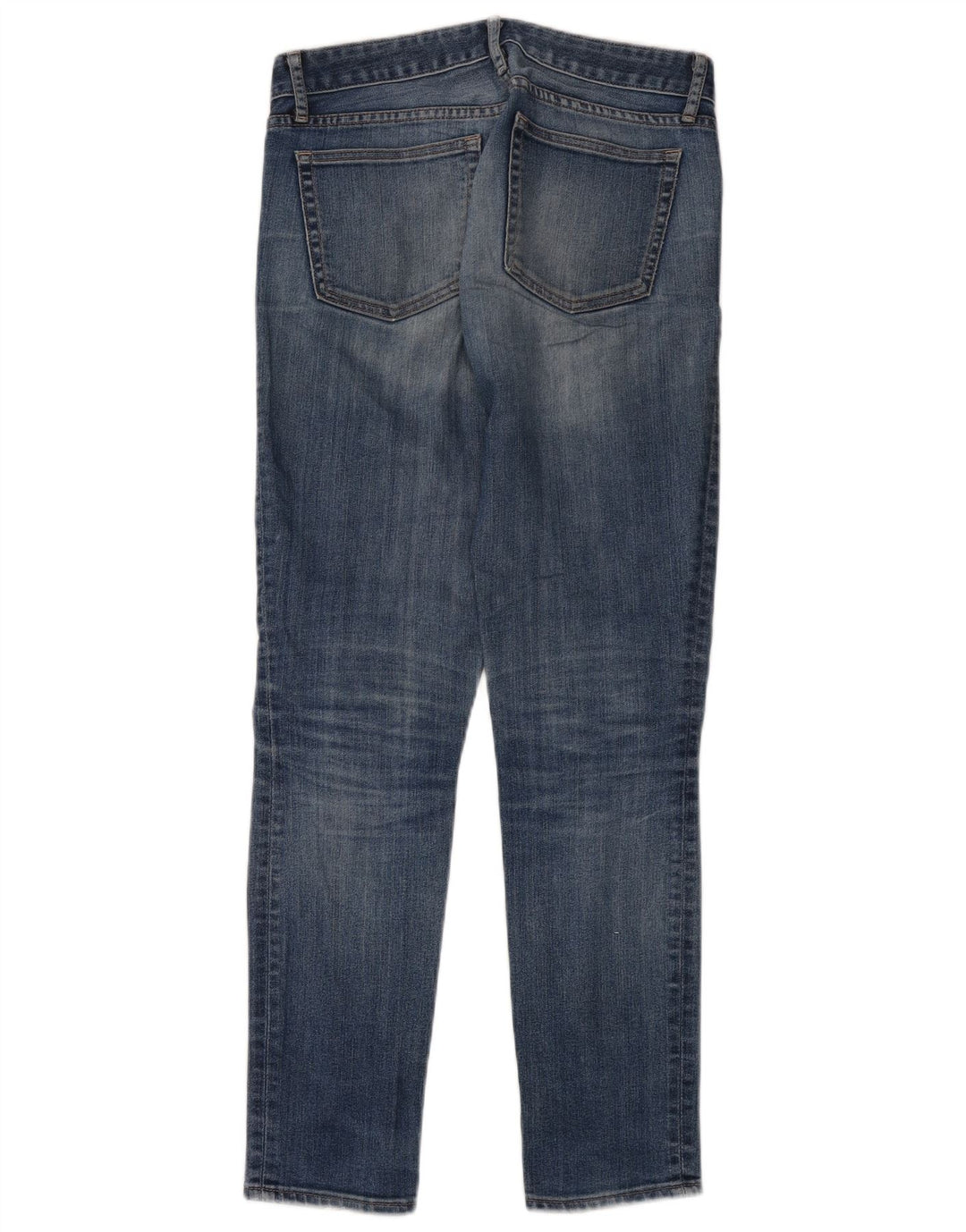 Gap Womens Distressed Regular Skinny Jeans W27 L32 Μπλε βαμβακερό