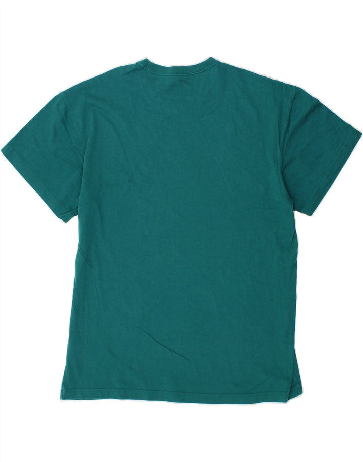 ADIDAS Mens T-Shirt Top Medium Green Cotton Vintage Adidas and Second-Hand Adidas from Messina Hembry 
