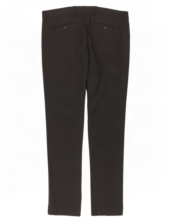 Liu Jo Ανδρικό Skinny Suit Παντελόνι IT 52 XL W36 L34 Grey Polyester