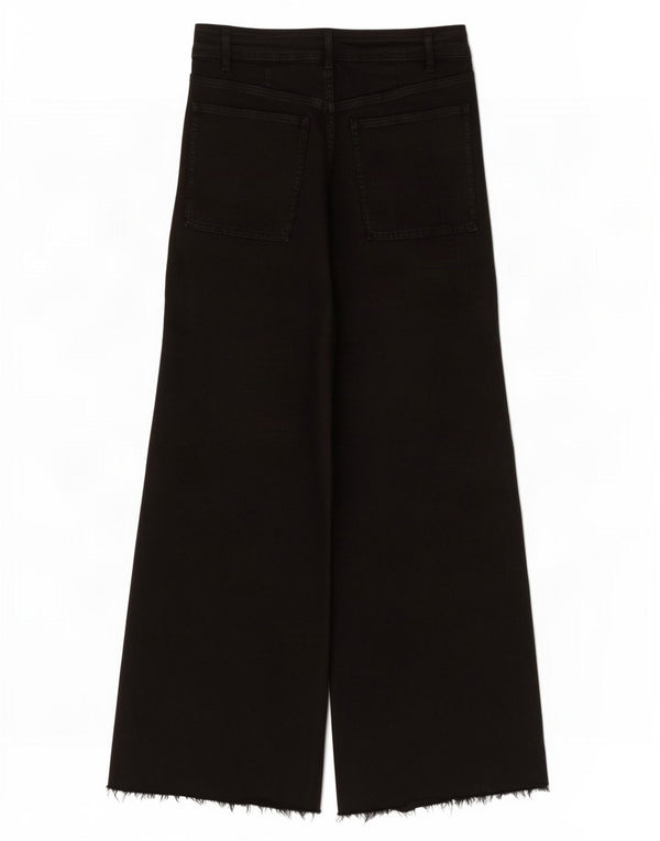 Zara Γυναικείο Ψηλόμεσο Φαρδύ Τζιν EU 44 XL W34 L29 Μαύρο