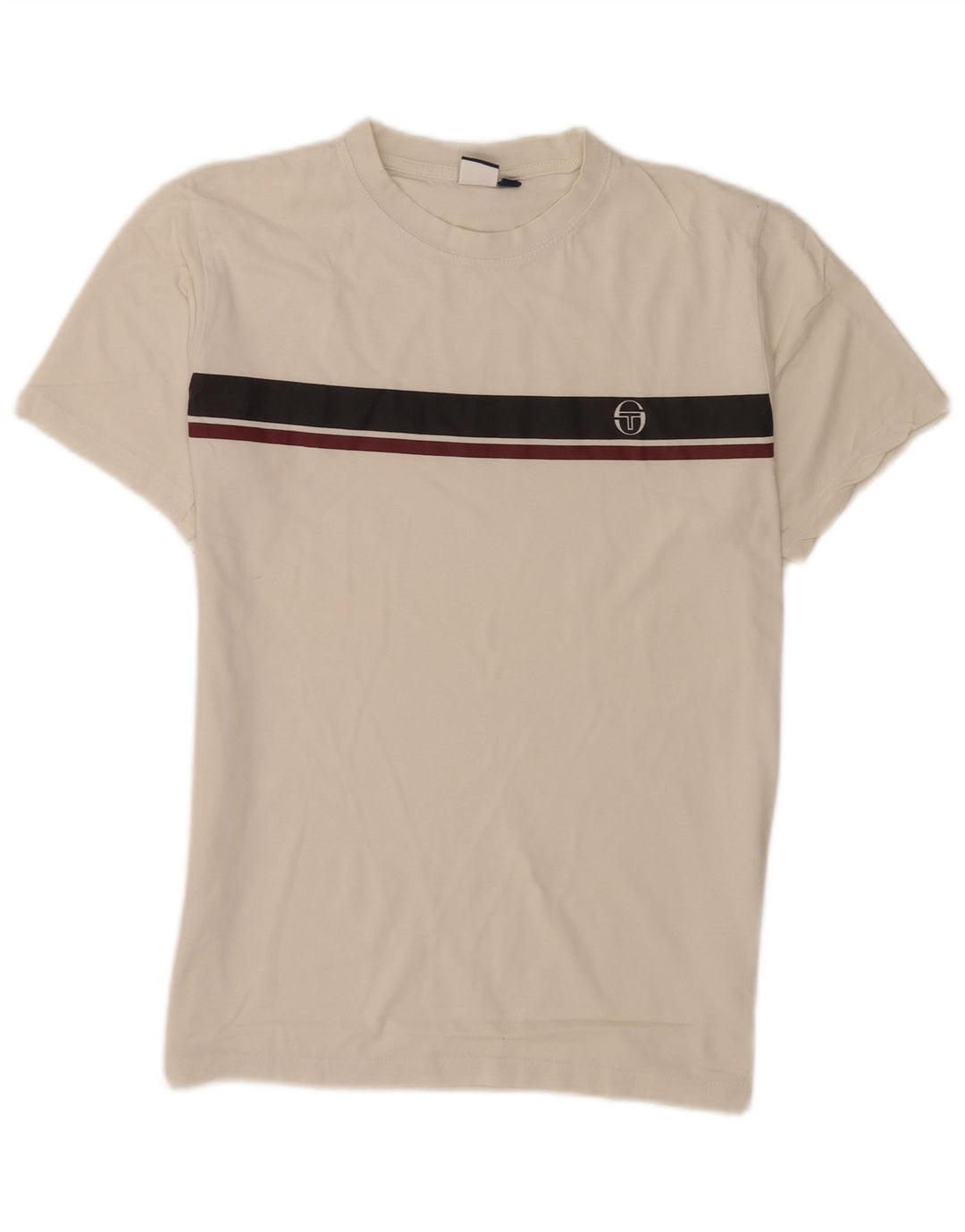 Ανδρικό T-Shirt Sergio Tacchini Τοπ, μεσαίο λευκό χρώμα, βαμβακερό