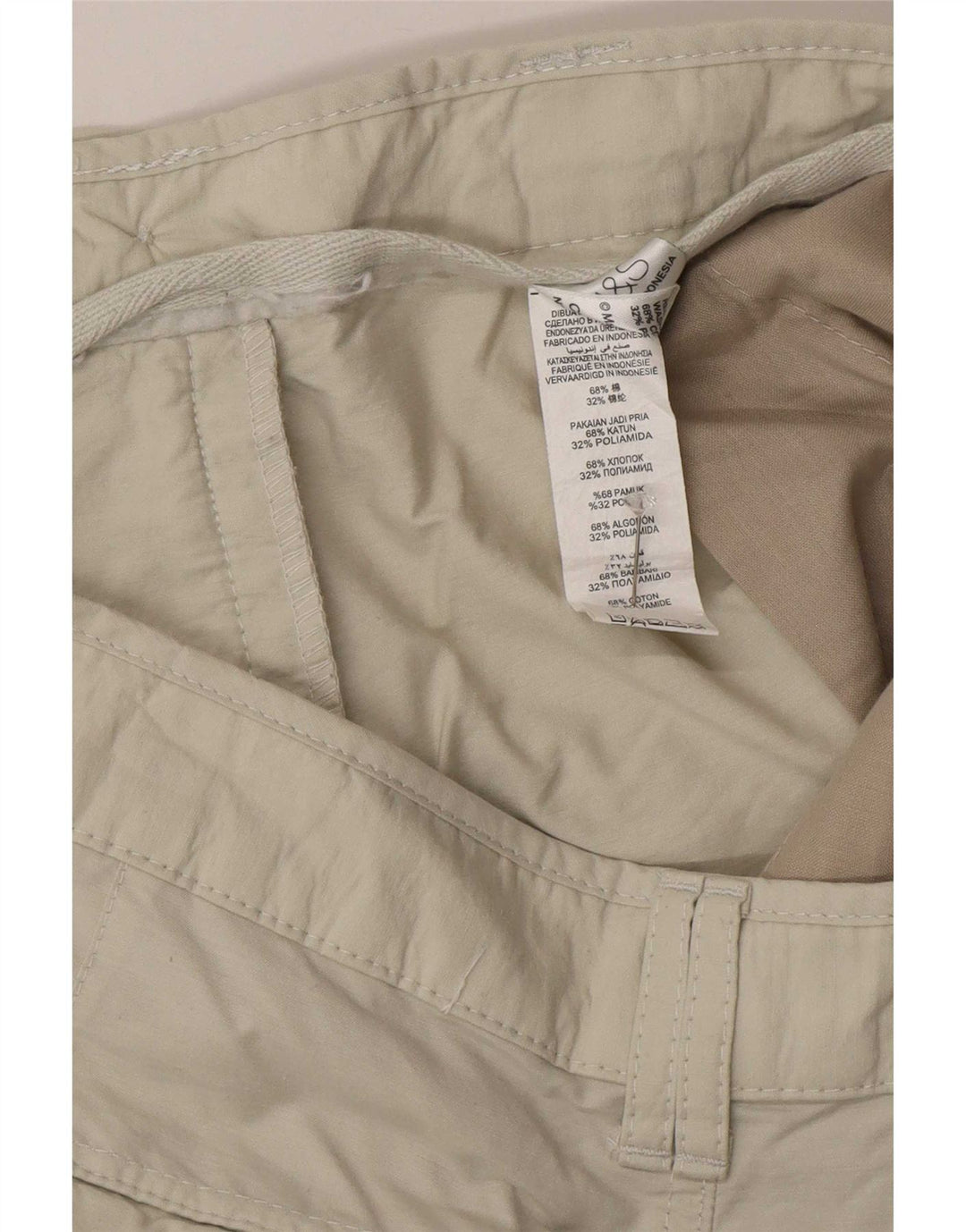 Ανδρικό σορτς βερμούδα Marks & Spencer Cargo W36 μεγάλο μπεζ βαμβακερό