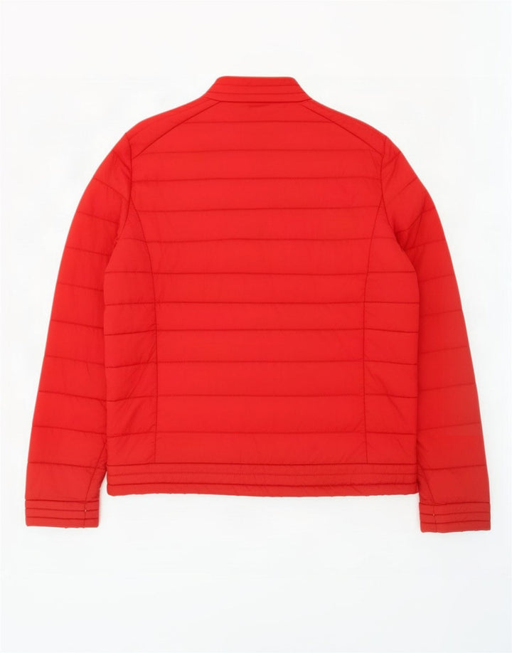 Guess Ανδρικό μπουφάν με επένδυση UK 36 Small Red Polyester Sports