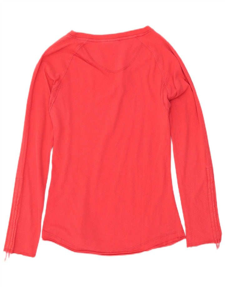 PUMA Γυναικείο τοπ μακρυμάνικο UK 12 Medium Red