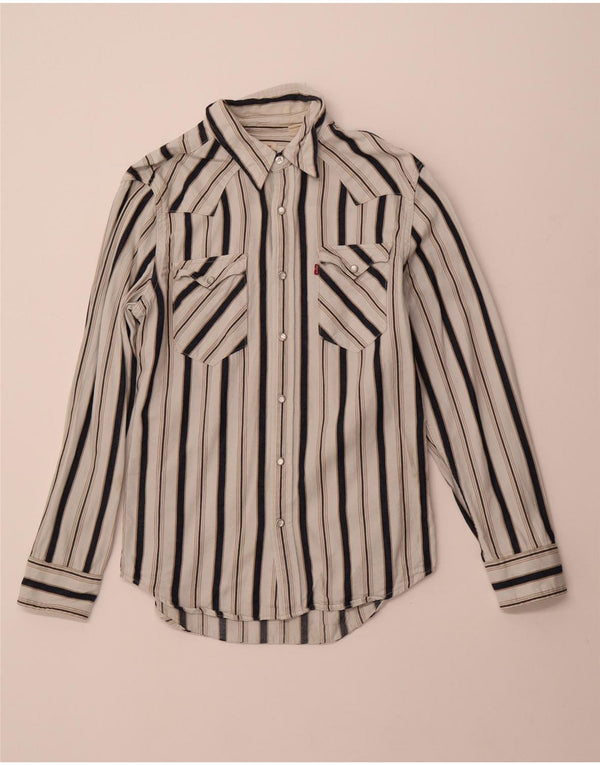 Ανδρικό φανελένιο πουκάμισο LEVI'S Μικρό Λευκό Ριγέ