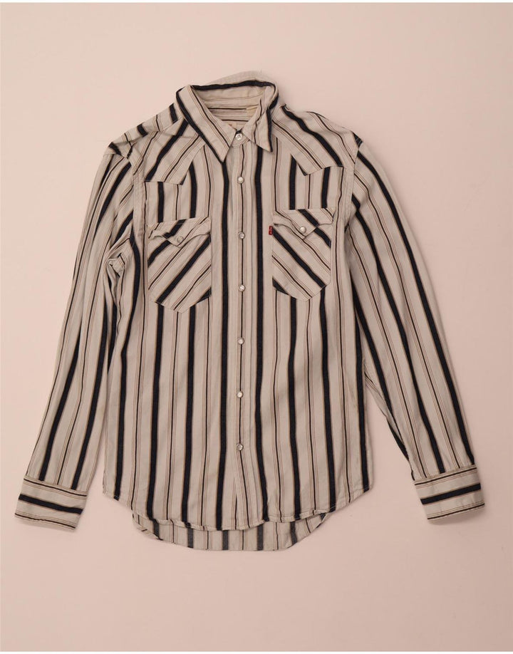 Ανδρικό φανελένιο πουκάμισο LEVI'S Μικρό Λευκό Ριγέ